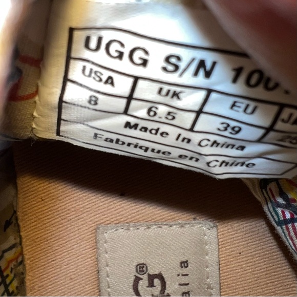 UGG Brown Nubuck Ankle Zip Ankle boots -- 8 - Picture 10 of 10